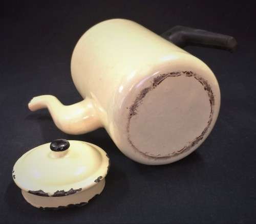 Vintage Enamel Teapot