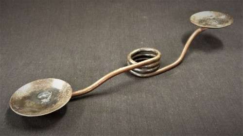 Two Small Candelabra