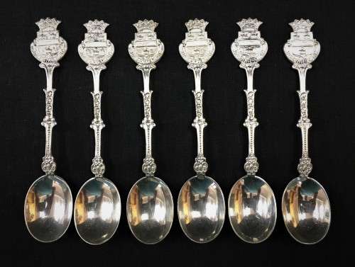 Dutch-made "Johannesburg" Silver Plated Tea Spoons
