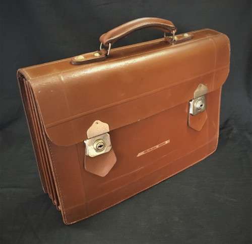 Vintage Leather Briefcase