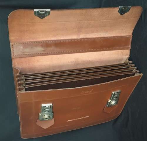 Vintage Leather Briefcase