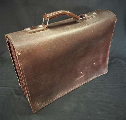 Vintage Leather Briefcase