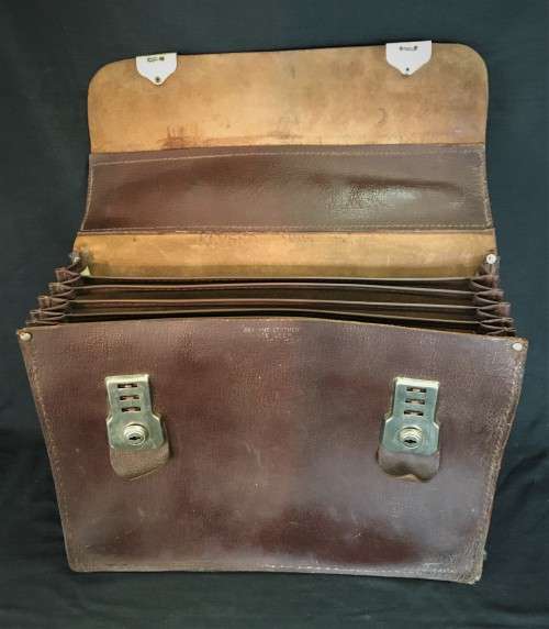 Vintage Leather Briefcase