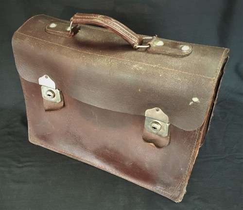 Vintage Leather Briefcase