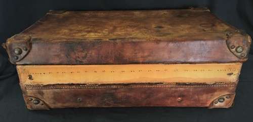 Vintage Leather Suitcase