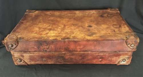 Vintage Leather Suitcase
