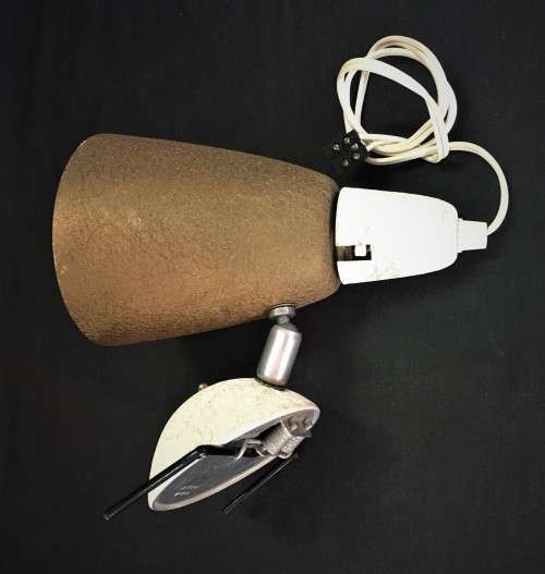 Vintage Clip-on Bedside Lamp