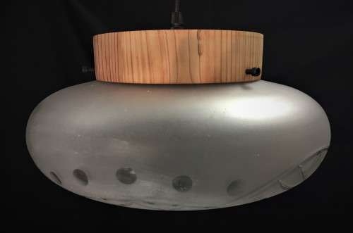 Large Cut-Glass Pendant