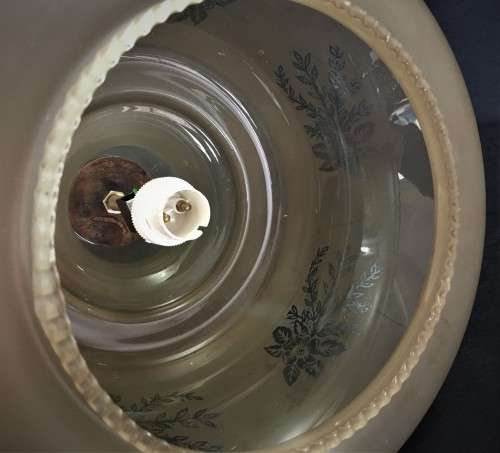 Vintage Glass Pendant