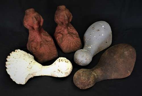 Lot of Cast Iron Bath Feet