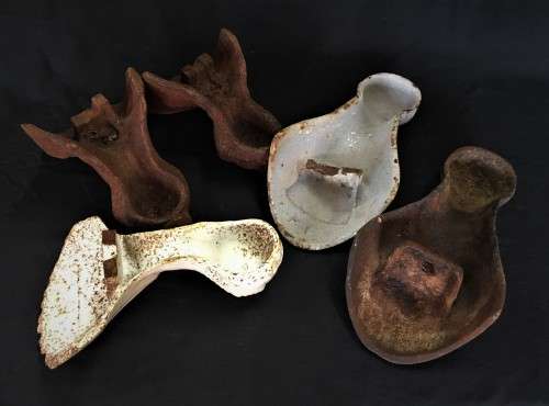 Lot of Cast Iron Bath Feet