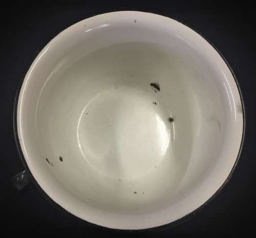 Vintage Enamel Chamber Pot