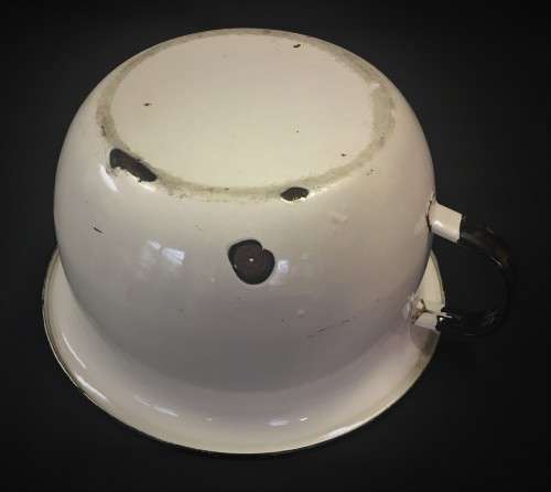 Vintage Enamel Chamber Pot