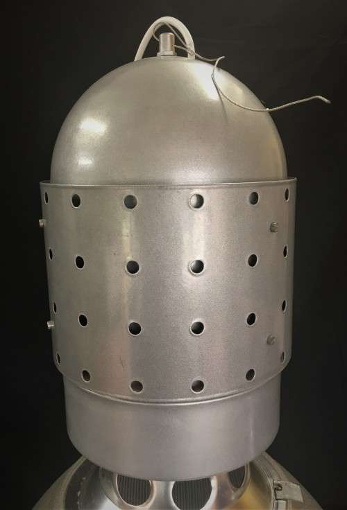 Pair of Converted Industrial Lights