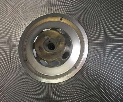 Pair of Converted Industrial Lights