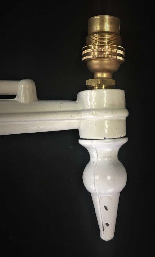 Pair of Cast Metal Wall Lights