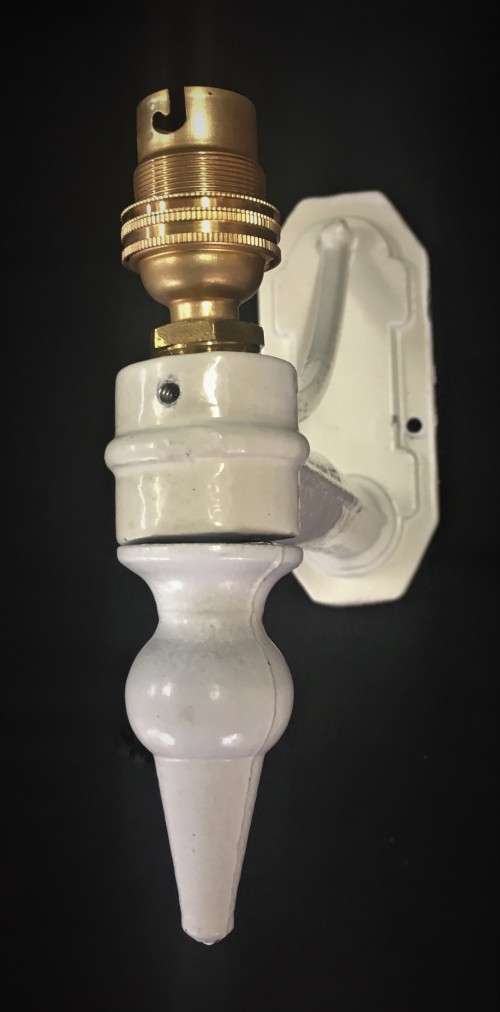 Pair of Cast Metal Wall Lights