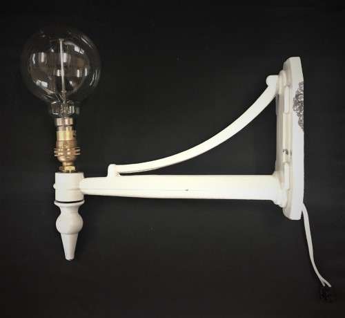 Pair of Cast Metal Wall Lights