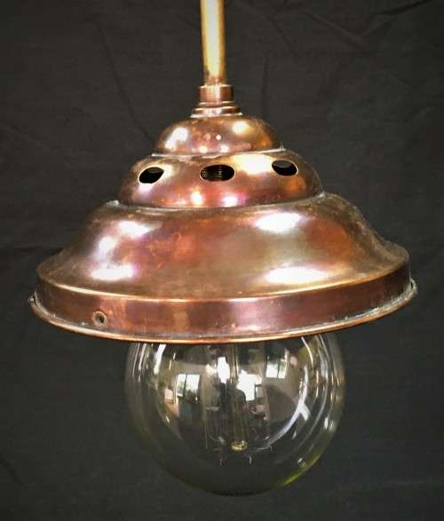 Rustic Copper Pendant