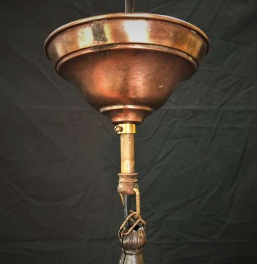 Rustic Copper Pendant