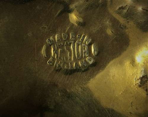 Two Brass-over-copper Bowls