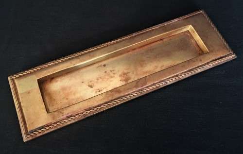 Vintage Brass Letter Slot