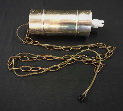 Pair of `Tin Can` Pendant Lights