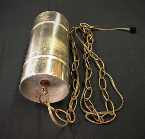 Pair of `Tin Can` Pendant Lights