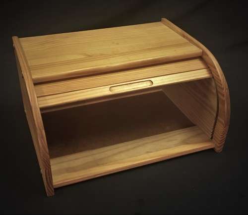 Wooden Bread Bin