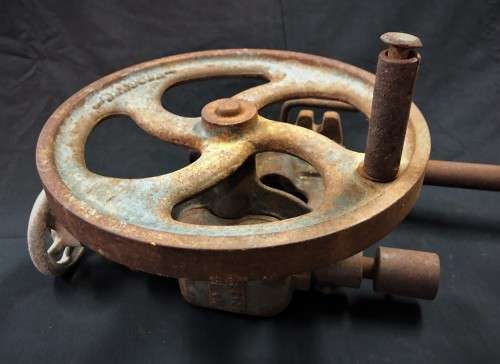 Vintage Bradson Hand-Cranked Drill Press