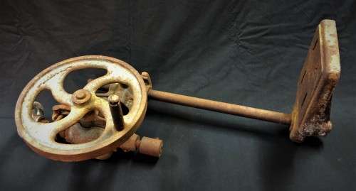 Vintage Bradson Hand-Cranked Drill Press