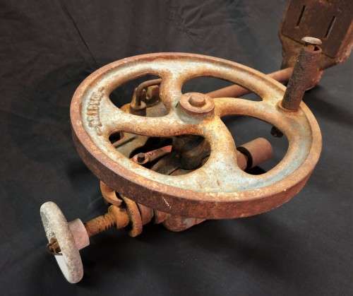 Vintage Bradson Hand-Cranked Drill Press