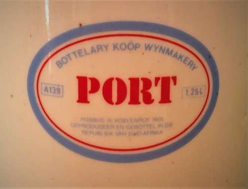 Ceramic Port Decanter