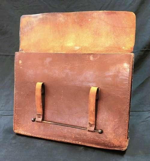 Vintage Leather Sheet-Music Case