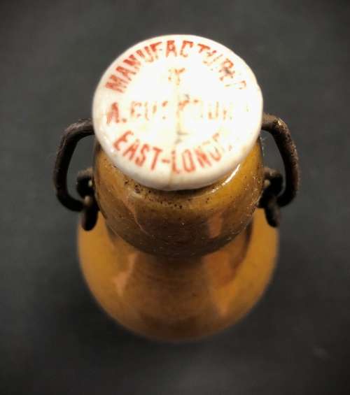 Vintage Ceramic Ginger Beer Bottle