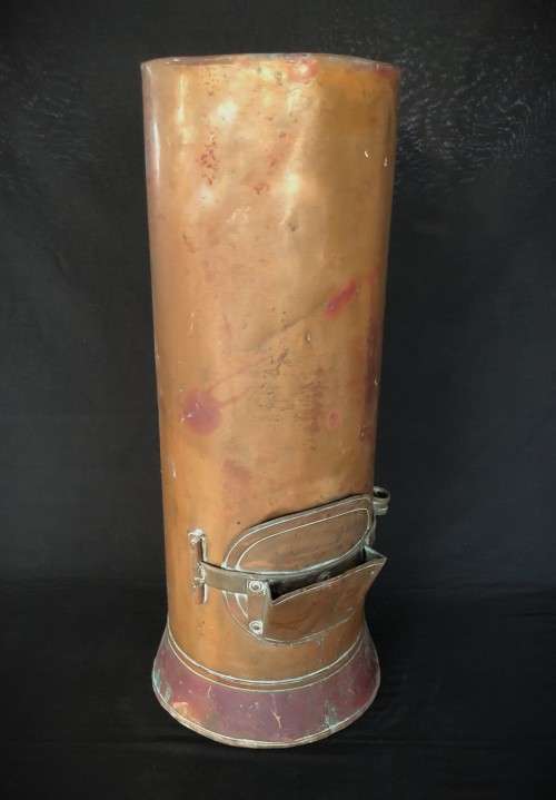 Repurposed Vintage Copper Geyser