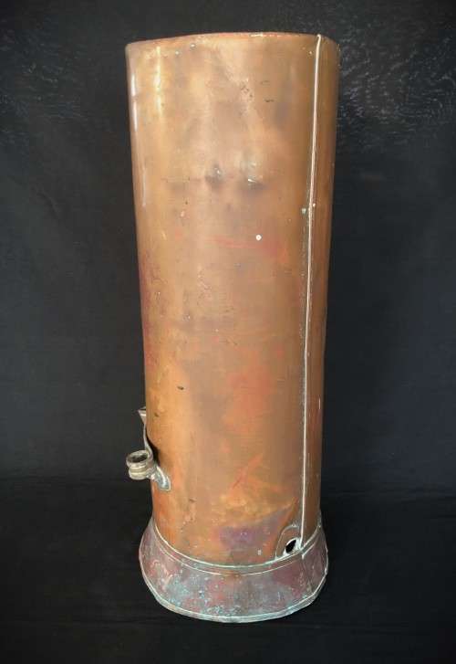 Repurposed Vintage Copper Geyser