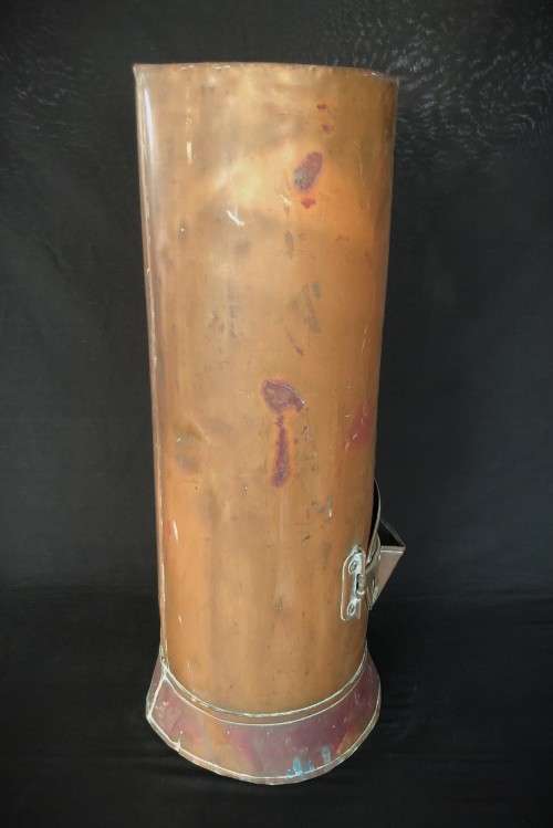 Repurposed Vintage Copper Geyser