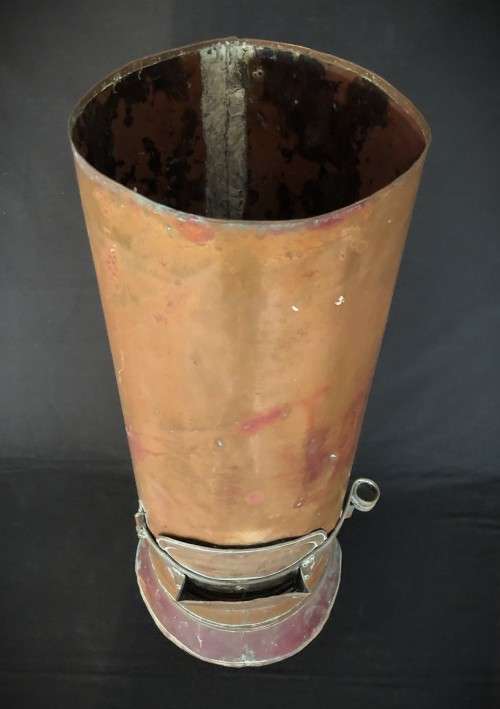 Repurposed Vintage Copper Geyser