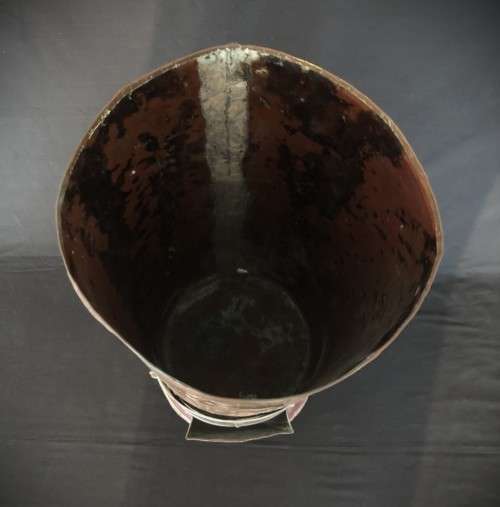 Repurposed Vintage Copper Geyser