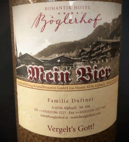 Ceramic Boglerhof Bottle