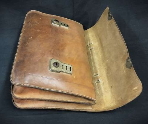 Vintage Leather Briefcase
