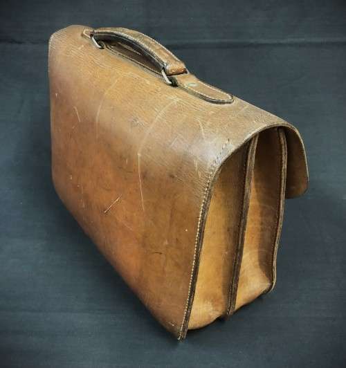 Vintage Leather Briefcase