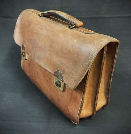 Vintage Leather Briefcase