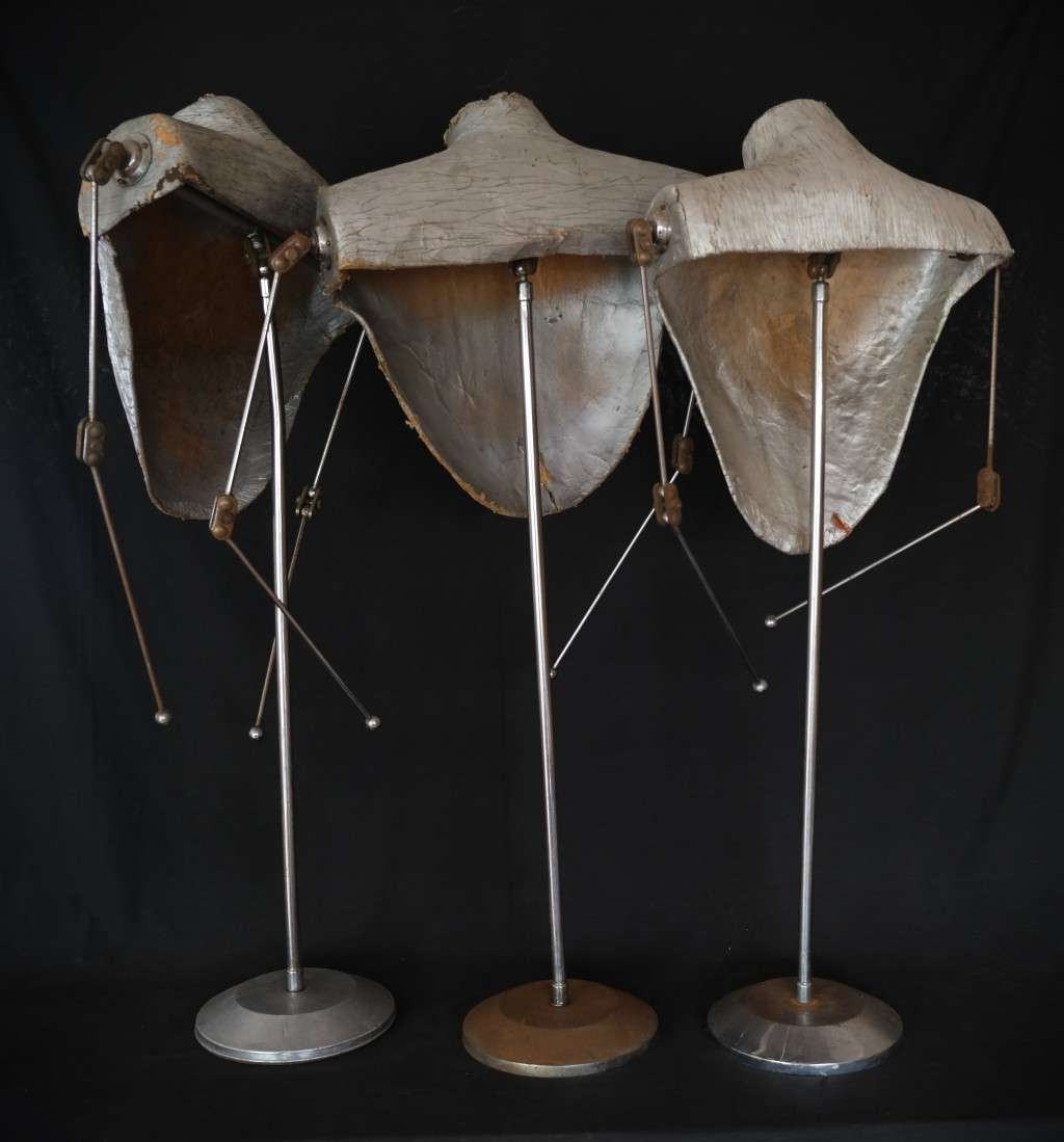 A Riot of Vintage Papier Mache Mannequins