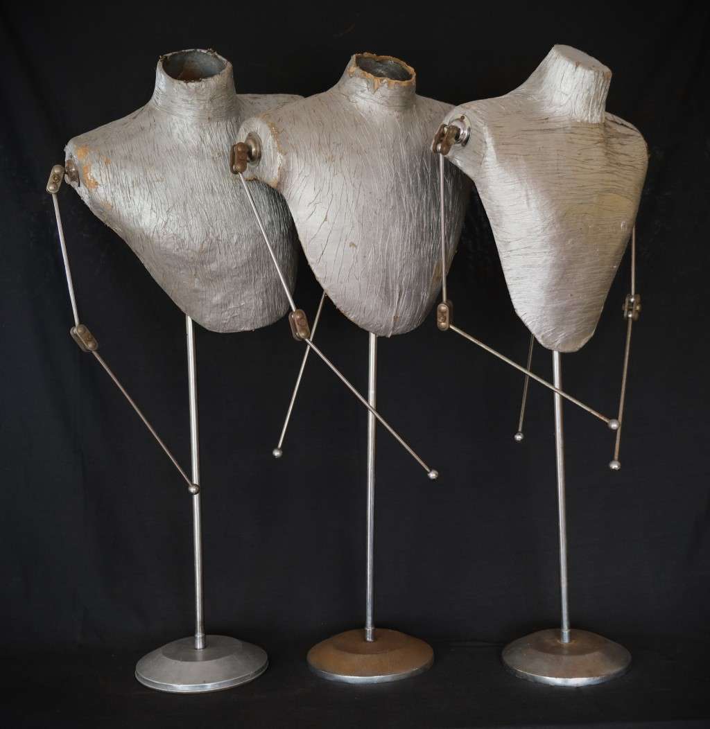 A Riot of Vintage Papier Mache Mannequins