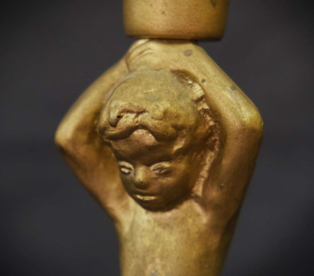 Vintage Cherub Desk Lamp