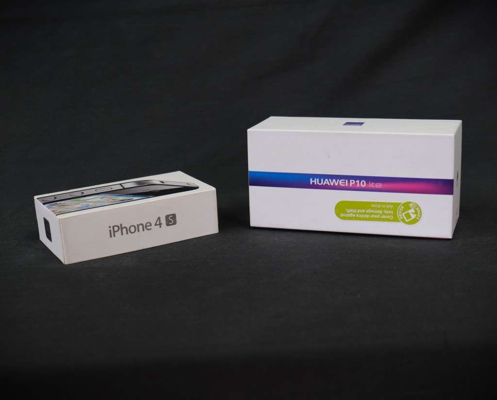 I-Phone 4S and Huawei P10Lite