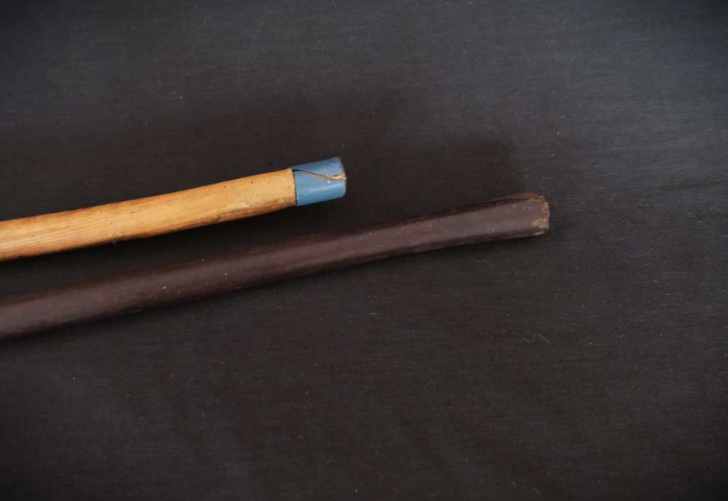 His and Hers Walking Sticks