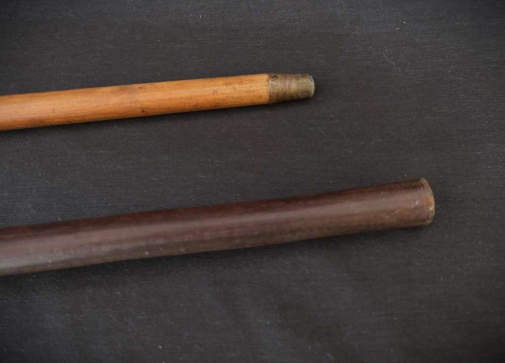 His and Hers Walking Sticks